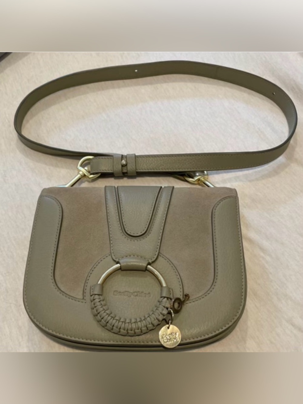 See By Chloe Hana Mini Crossbody in Olive